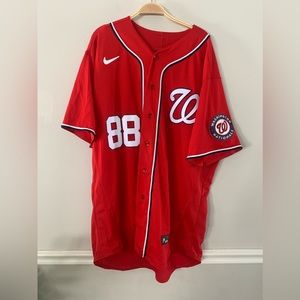 New Washington Nationals Nike Authentic Collection Jersey Men’s Size: 2XL(52)